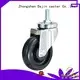 Dajin caster thread esd wheels chrome precision equipment 1