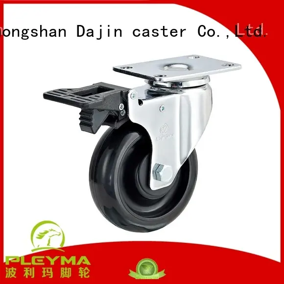 anti static castors stem food service carts Dajin caster 1