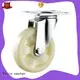 double 6 inch swivel caster with brake bearing for trolleys Dajin caster 1