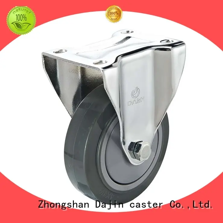 Dajin caster capacity medium duty casters non-marking for dollies 1