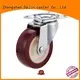 hard light duty casters double side for car Dajin caster 1