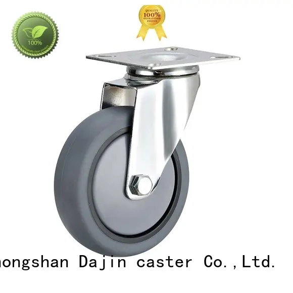 Dajin caster plastic nylon swivel casters swivel for dollies 1