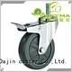 medium 5 inch swivel caster with brake tpr for dollies Dajin caster 1