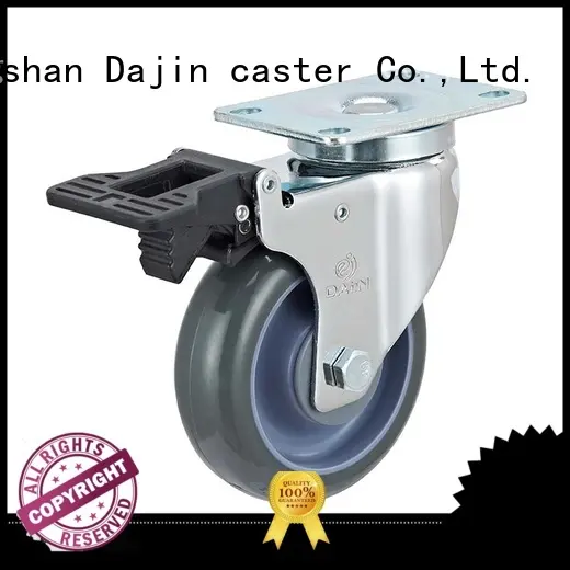 2 swivel casters institutional for trolleys Dajin caster 1