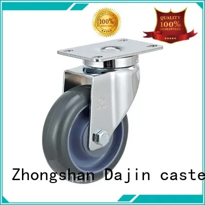 Dajin caster rigid 5 inch swivel caster wheels institutional for dollies 1
