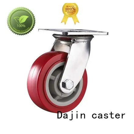 popular 2 heavy duty casters universal for truck Dajin caster 1