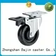 Dajin caster pu anti static caster wheels plate trolleys 1
