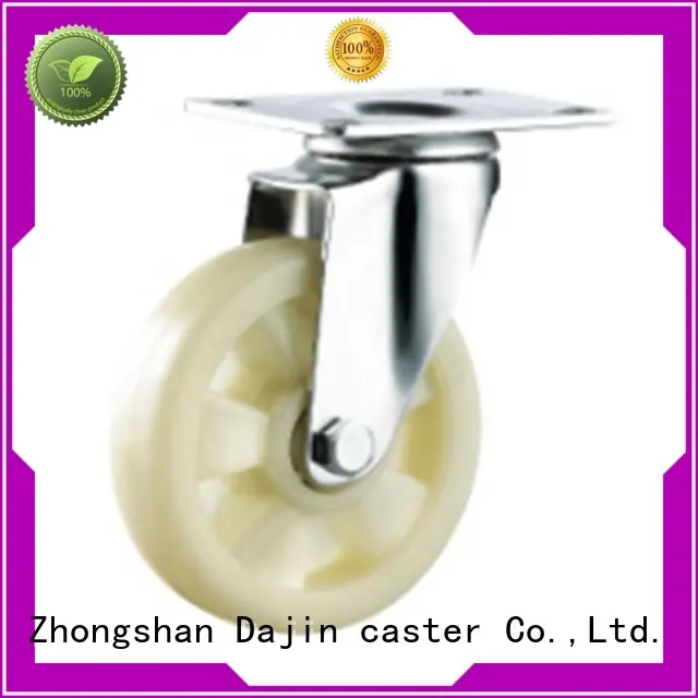 dollies 3 swivel caster double fro rack Dajin caster 1