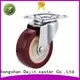 pu caster wheel brake for sale Dajin caster 1