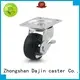 Dajin caster hard desk chair casters plastic for sale 1