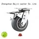 Dajin caster industrial 6 inch heavy duty caster wheels top brand metal brake 1