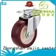 plastic chair casters metal for car Dajin caster 1