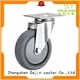 Dajin caster carts stem swivel caster wheels tpr for trolleys 1