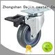 Dajin caster brake 4 inch swivel casters stem fro rack 1