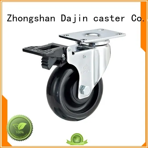 Dajin caster antistatic esd caster wheel plated food service carts 1