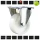 pp light duty caster wheels furniture castor for wholesale 1