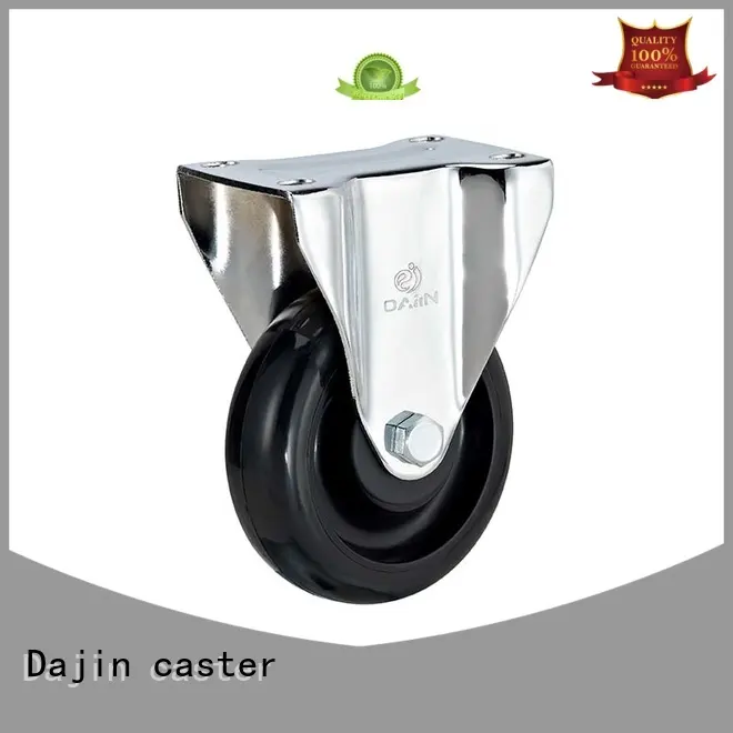 Dajin caster rigid anti static wheel stem food service carts 1