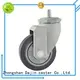Dajin caster highly-rated plastic caster wheels fork for-dollies 1
