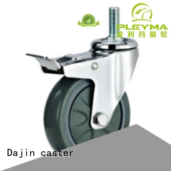 mediumlight 3 inch swivel casters wheel fro rack Dajin caster 1