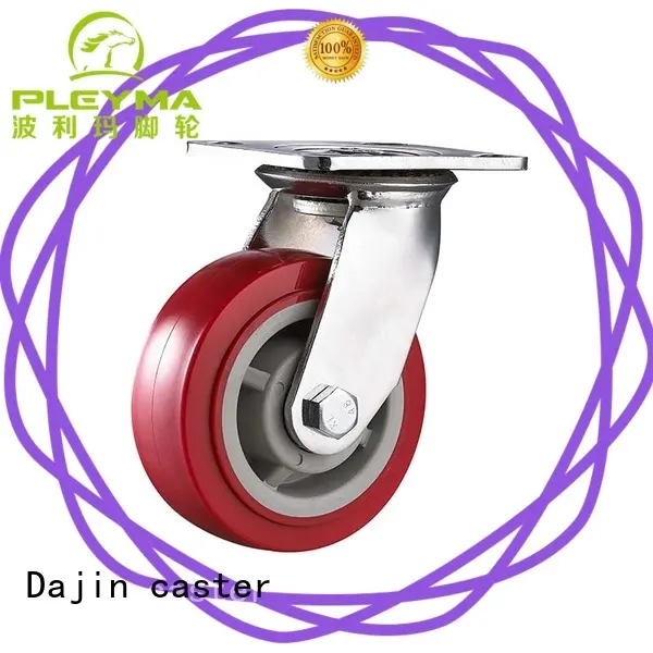 universal 5 inch heavy duty casters hand for truck Dajin caster 1