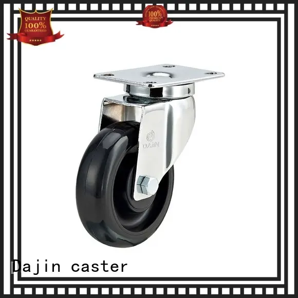Dajin caster rigid anti static wheel swivel trolleys 1