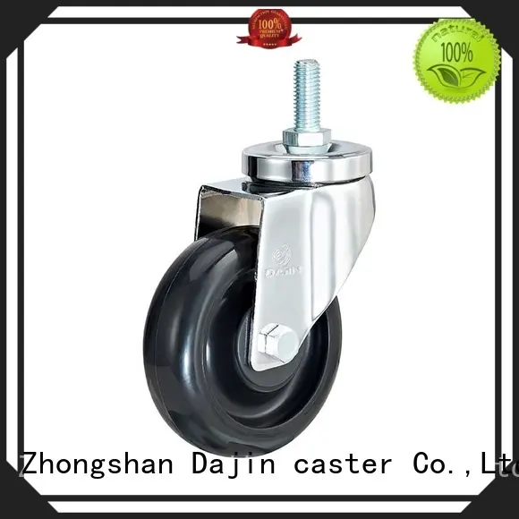 Dajin caster inch anti static castors plate trolleys 1