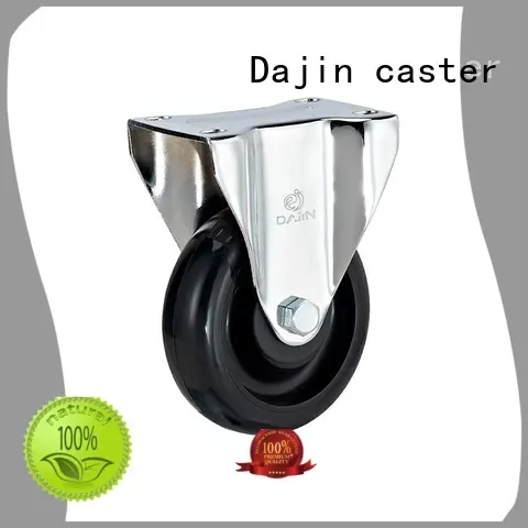 Dajin caster black esd wheels stem trolleys 1