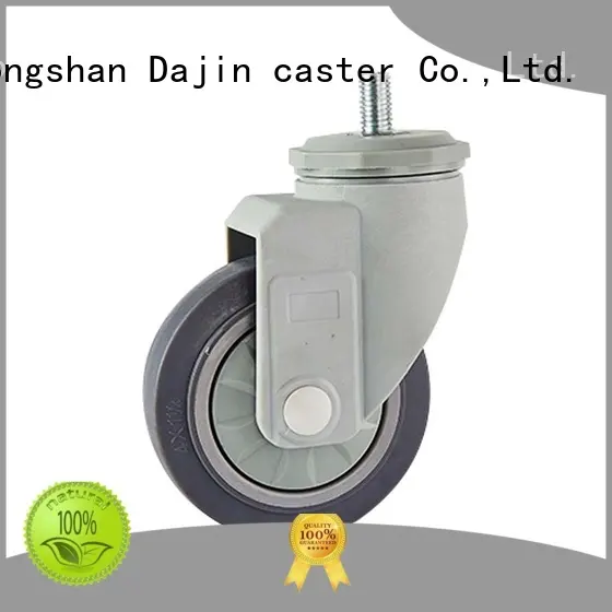 hot-sale plastic caster wheels custom service bearing Dajin caster 1