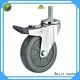 Dajin caster threaded 3 swivel caster for trolleys 1
