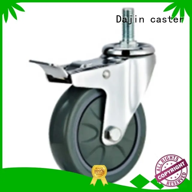 Dajin caster economic 3 inch swivel casters bearing for trolleys 1
