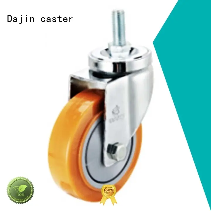 trolleys 2 swivel caster wheels swivel for dollies Dajin caster 1