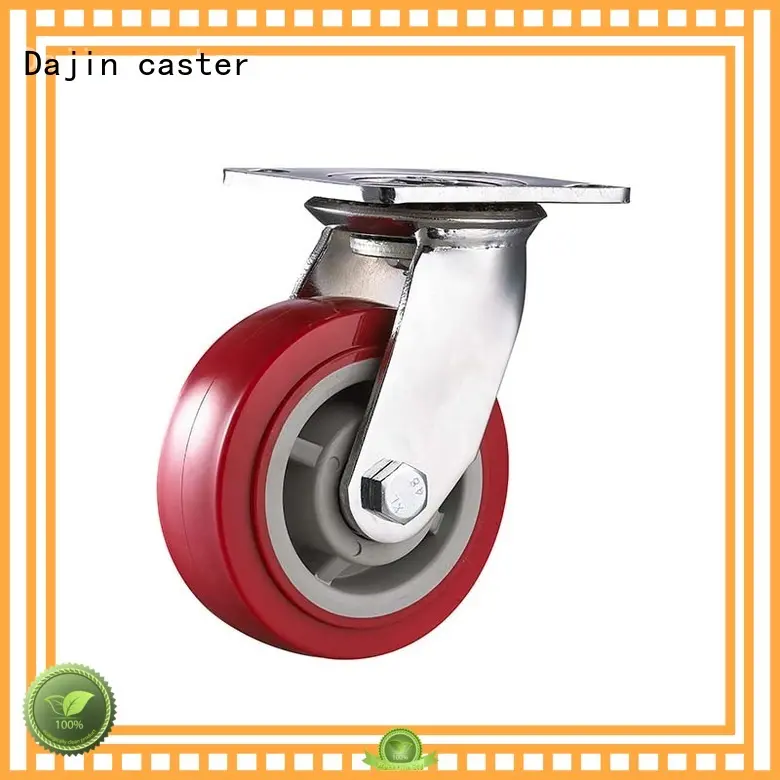 Dajin caster fixed 2 heavy duty casters hot-sale for car 1