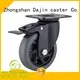 Dajin caster fixed heavy duty wheels for furniture top brand metal brake 1