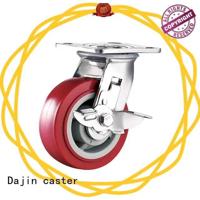 Dajin caster smooth-rolling heavy duty caster wheels wheel for car 1