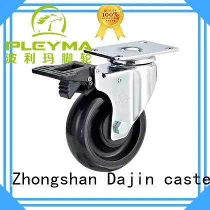 Dajin caster pu esd wheels inch trolleys 1