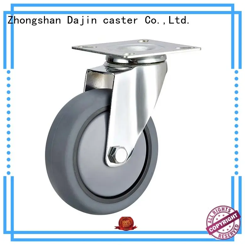 plastic 3 swivel caster rigid polyurethane for dollies 1