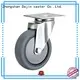 plastic 3 swivel caster rigid polyurethane for dollies 1