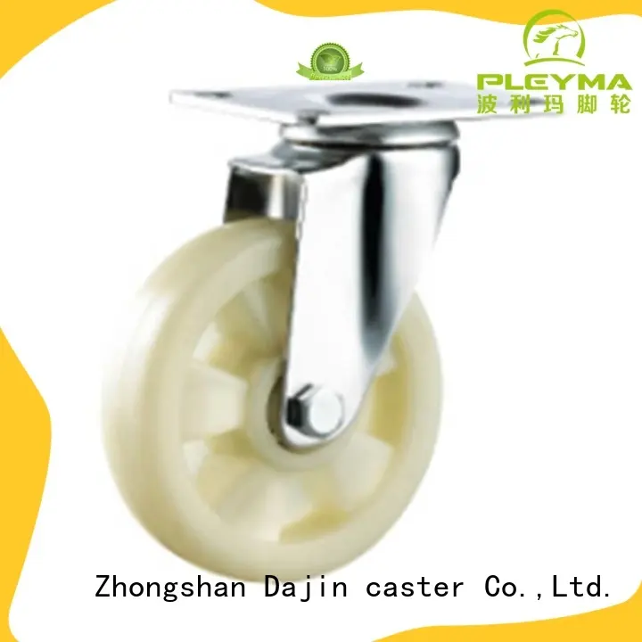 rigid small swivel casters plastic non-marking fro rack 1
