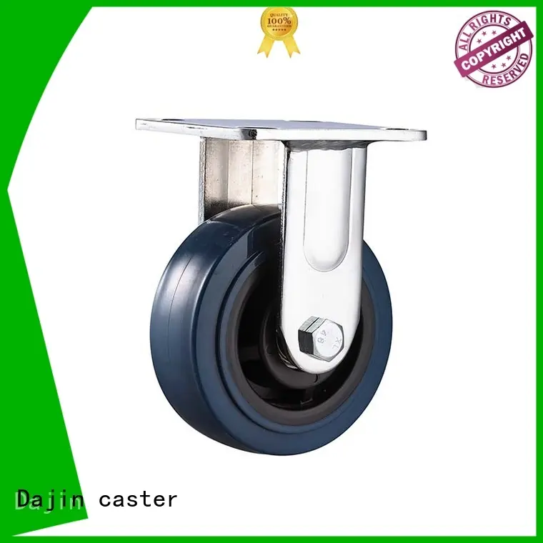 Dajin caster heavy heavy duty caster custom metal brake 1