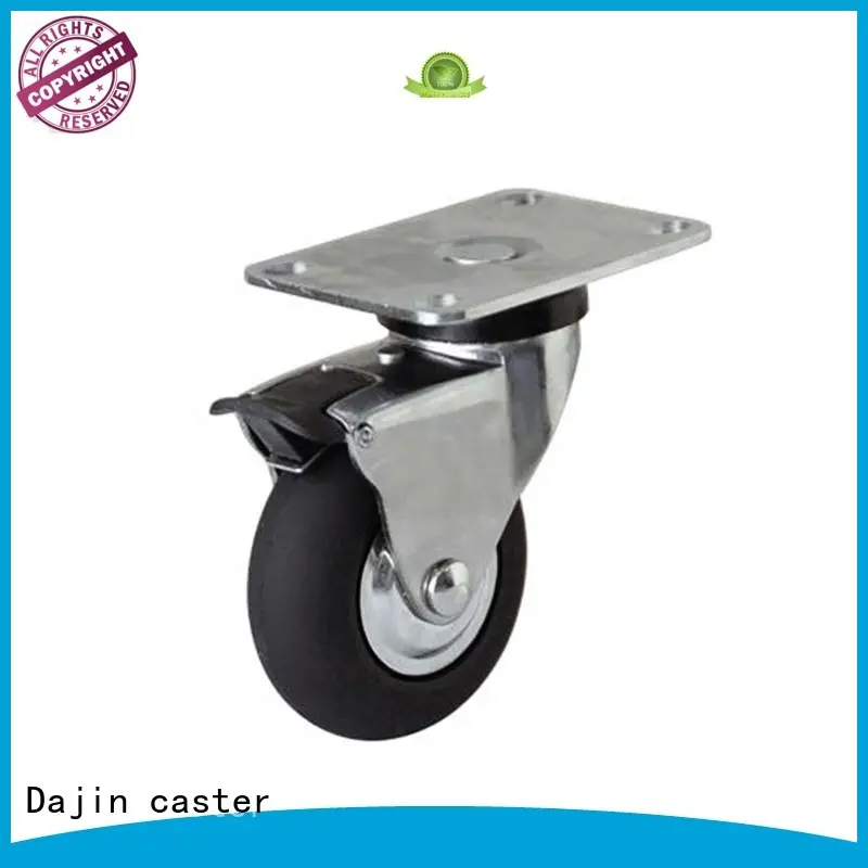 Dajin caster extra furniture caster wheels adjustable for vehicle 1
