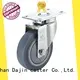Dajin caster wheel 5 inch swivel caster with brake bearing for trolleys 1