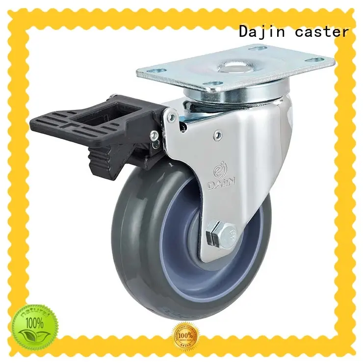 Dajin caster capacity medium duty caster wheels for trolleys 1