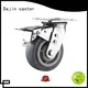 Dajin caster heavy heavy duty caster wheels pu metal brake 1