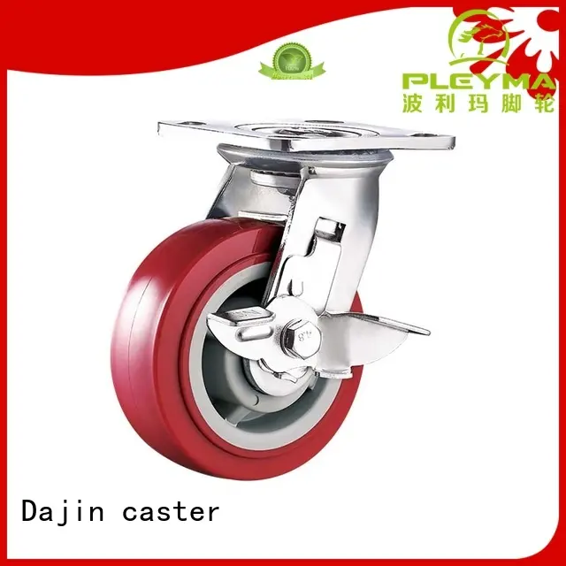 orange heavy duty casters popular side for car 1