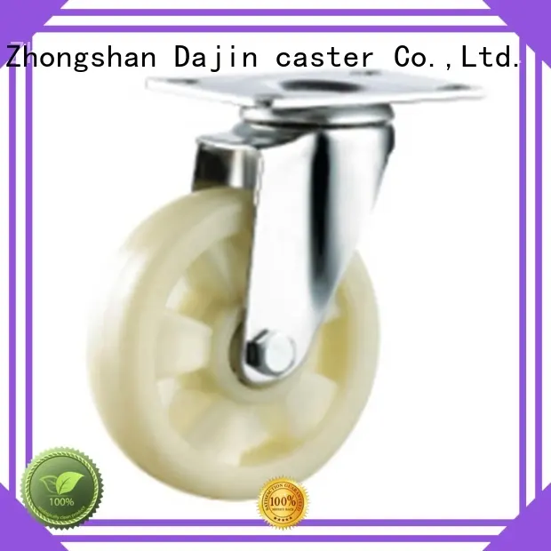 Dajin caster 5 inch swivel caster with brake wheel fro rack 1
