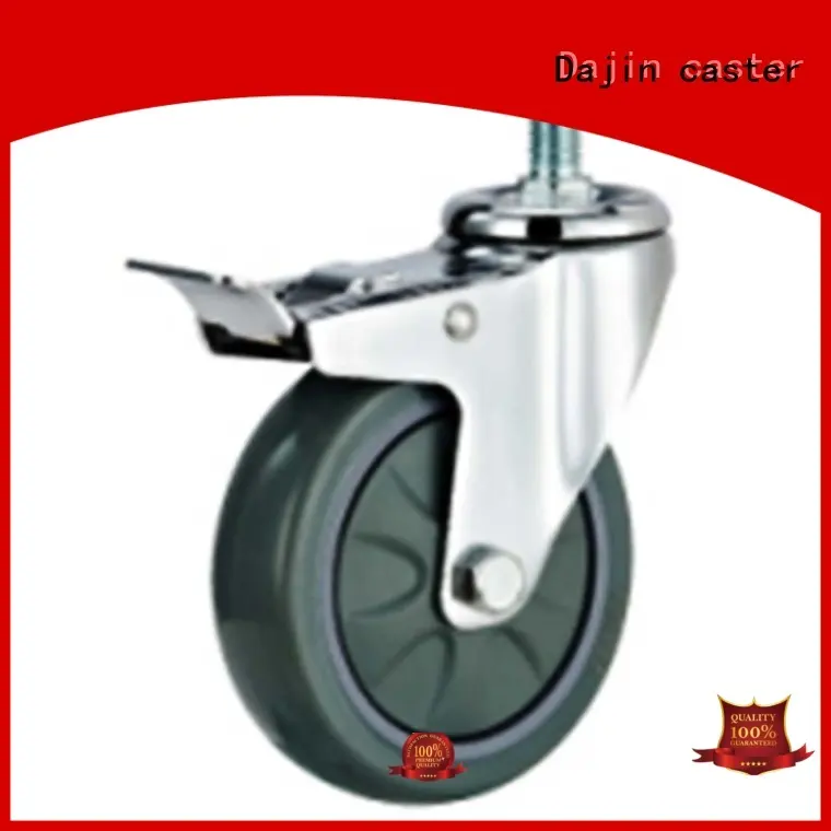 Dajin caster economic 3 inch swivel casters wheel fro rack 1