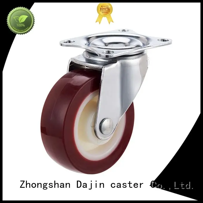 pu light duty caster wheels carts plate for wholesale 1