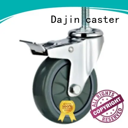 Dajin caster inch medium duty caster wheels fro rack 1