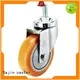 pp stem caster wheels plastic bearing for dollies 1