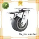 smooth-rolling heavy duty trolley wheels top brand side metal brake 1